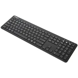 Targus AKB864DE Antimikrobielle Bluetooth-Tastatur für mehrere Geräte in voller Größe (DE)