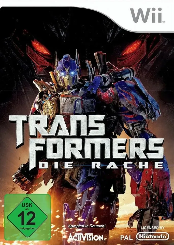 Preisvergleich Produktbild Transformers - Die Rache Nintendo Wii