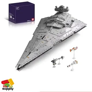 Mould King Star Plan 13135 MOC-23556 ISD Monarch Raumschiff Bausteine Modell Set