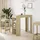 vidaXL Bartisch mit Regal 102 x 50 x 103,5 cm Braun