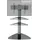 Peerless-AV Peerless SS550P-S Monitorständer 32-50 Zoll mit 2 Glas-Ablagen, silber