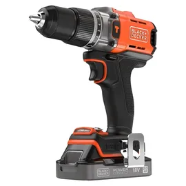 Black & Decker Akku-Schlagbohrschrauber BCD383D1XC inkl. 1 x 2,0 Ah + Ladegerät