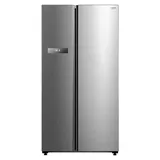 Cecotec Bolero Coolmarket SBS 592 Side-by-Side (592 l, 1775 mm hoch, Silber)
