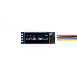 0.91 128x32 OLED Display Modul, einfarbig (weiß), I2C Interface
