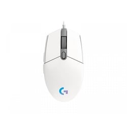 Logitech G203 Lightsync Gaming-Maus Weiß