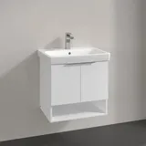 Villeroy & Boch Waschtischunterschrank 2 Türen 55 x 52 x 43,8 cm Weiß Matt