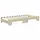 vidaXL Tagesbett 80 x 200 cm Creme