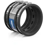 Crassus Schlauchadapter CSC 137 (120-137mm), bis 2.5 bar, EPDM / V2A,