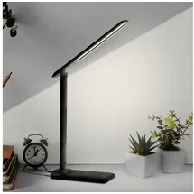 lqwell Schreibtischlampe Schwarz
