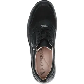 CAPRICE Sneaker Low Damen Schwarz/Black Comb Weite 38