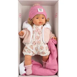 Llorens Babypuppe Lola 38 cm (weicher Stoffkörper)