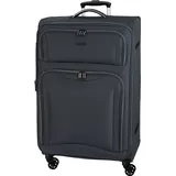 d & n d&n Travel Line 9204 4 Rollen Trolley M 66 cm mit Dehnfalte grau
