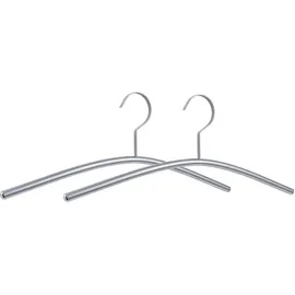 Songmics Kleiderbügelset, Schwarz, Metall, cm, Garderobe, Kleiderbügel