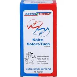 PRESSOTHERM Kälte Sofort Tuch 10 St.