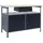 vidaXL Werkbank Schwarz 120x60x85 cm Stahl