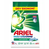 KomfortHome Ariel Mountain Spring 7kg Waschpulver Weiß Vollwaschmittel Universal Vollwaschmittel (Pulverwaschmittel Fleckenentfernung Frischer Duft Vorratspackung)