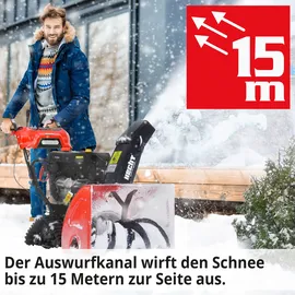 Hecht Schneefräse Benzin 9534 SQ