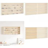 Sammlervitrine Aus Holz Mit Türen 80x8,5x37 Cm - Vidaxl