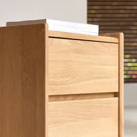 Tikamoon Nachtschrank Arto 0 x 0 x 0 cm Braun