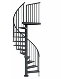 DOLLE Spindeltreppe Gardenspin 246,0-282,0 cm Metall