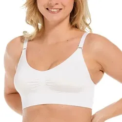 Magic BH Comfort Spagetti Bra Weiß Polyamid Small Damen