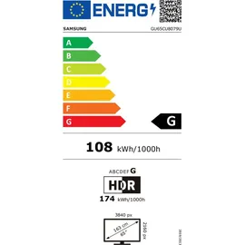 Samsung GU65CU8079 65" Crystal UHD 4K CU8079