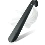 Carry Edberg® 29 cm Metall Schuhanzieher Extra stabil schwarz | Edelstahl-Schuhlöffel