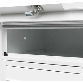 Wiltec Briefkastenanlage 2 x 3 Fächer weiß