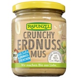 Rapunzel Erdnussmus Crunchy mit Salz bio 250g