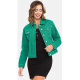 Cipo & Baxx Jeansjacke in GREEN – Gr.: S