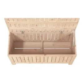 vidaXL Gartentruhe 108x42,5x54 cm Massivholz Kiefer