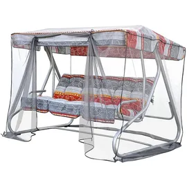 Dajar Patio Moskitonetz für Hollywoodschaukel 234 cm Insektenschutz Mückennetz Outdoor mit Befetigungsschnüren