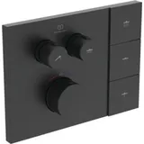 Ideal Standard Ceratherm Navigo Solos Thermostat Wanne & Dusche Silk Black