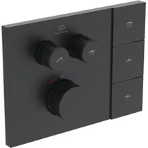 Ideal Standard Ceratherm Navigo Solos Thermostat Wanne & Dusche Silk Black