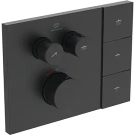 Ideal Standard Ceratherm Navigo Solos Thermostat Wanne & Dusche Silk Black