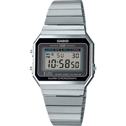 CASIO Vintage Collection Uhr A700WE-1A | Silber