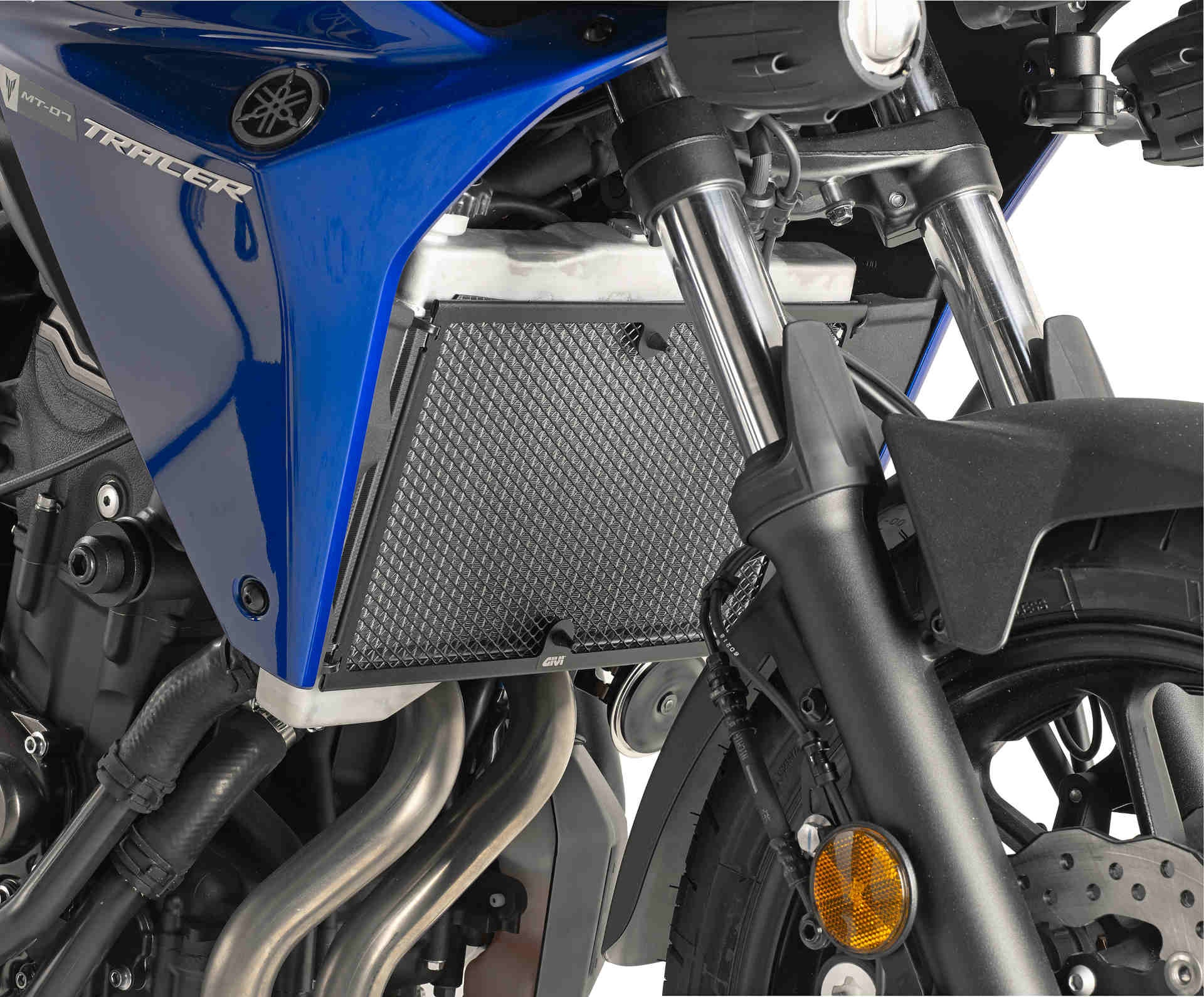 GIVI Schutz für Wasser- und Ölradiatoren aus Edelstahl schwarz für verschiedene Yamaha Modelle (s. unten), schwarz