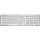 Logitech Keys S for Mac, Pale Grey, weiß/grau, LEDs weiß, Logi Bolt, USB/Bluetooth, US (920-011638)