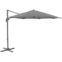 Svita Ampelschirm 290 x 290 cm Grau