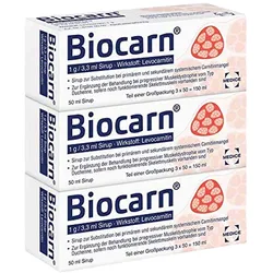 Biocarn Sirup 3X50 ml