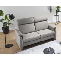 2-Sitzer HOME AFFAIRE "Turin auch mit Easy care-Bezug: leicht mit Wasser zu reinigen", grau (platin), B:156cm H:107cm T:97cm, Sofas, mit hochwertigem Federkern, hoher Rücken bietet besonderen Komfort