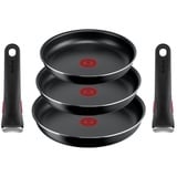 TEFAL INGENIO EXTRA PFANNENSET 5-TEILIG, 2 x ABNEHMBAREN GRIFF, PFANNE, PFANNEN