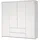 VCM Kleiderschrank Next 197 x 200 x 0 cm Weiß