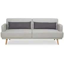 SalesFever Schlafsofa 2,5-Sitzer Webstoff Grau