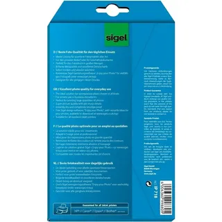 Sigel Inkjet Fotopapier Everyday hochgl„nzend, 200 g/m2, 10x15 cm, 24 Blatt