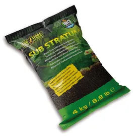 Exo Terra Terrarien-Substrat Bioaktives Vulkanisches 4 kg Schwarz