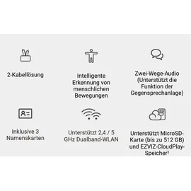 EZVIZ HP7 Video-Türsprechanlage