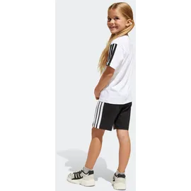 adidas Kinder Sportanzug Essentials Kids-Set, Größe 122 in Schwarz White/Black