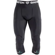 gamepatch 3/4 Knee Padding Tight Tight schwarz,