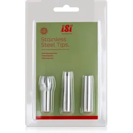 iSi Edelstahltüllen Set 3 St.